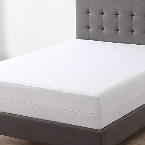 EXQ Home Zippered Mattress Encasement Twin Size 100% Bed Bug Proof,Dust Mite Proof and Waterproof Mattress Protector Fits 9-12 inch (Hypoallergenic, Breathable) EXQ Home Zippered Mattress Encasement Twin Size 100% Bed Bug Proof,Dust Mite Proof and Waterproof Mattress Protector Fits 9-12 inch (Hypoallergenic, Breathable)