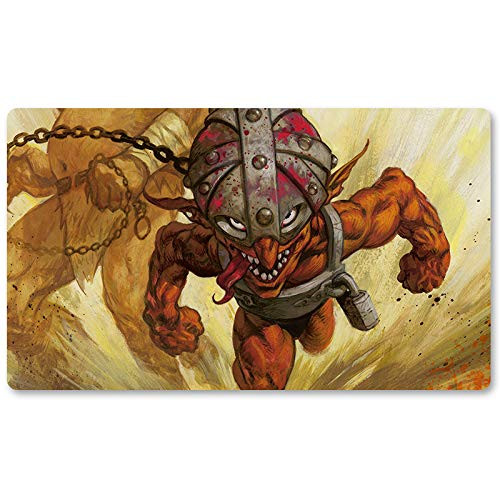 Goblin Lacke - Playmat- MTG Playmat-Magic Gathering Playmats- Board Games Anime playmat-Custom Table Pad- Free Waterproof Bag-Playmats for Yu-Gi-Oh Digimon MTG- Size 60350.2CM