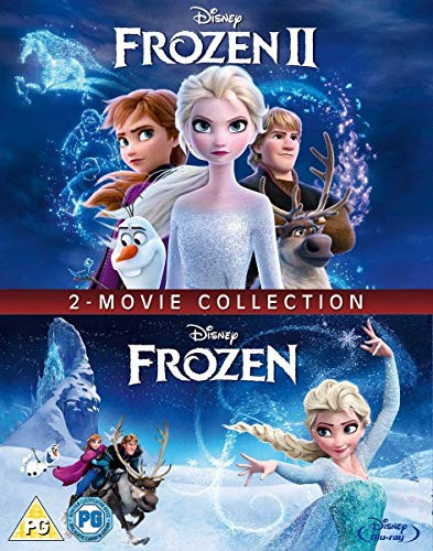 Frozen 1  and  2 DVD 2020 New Elsa  and  Anna