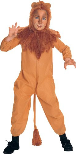 Wizard of Oz Child's Cowardly Lion Costume, Medium