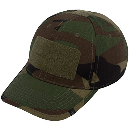 Pentagon Tactical 2.0 BB Cap Rip-Stop Woodland