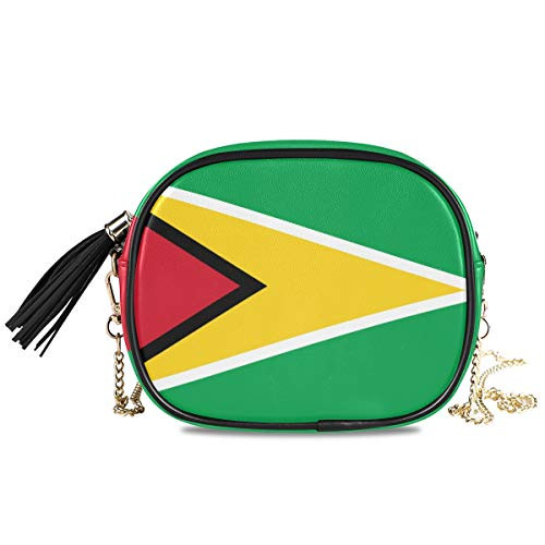 Small Crossbody Bags Shoulder Bag for Women Stylish Ladies Messenger Bags Purse and Handbags Guyana Flag Small Crossbody Bags Shoulder Bag for Women Stylish Ladies Messenger Bags Purse and Handbags Guyana Flag