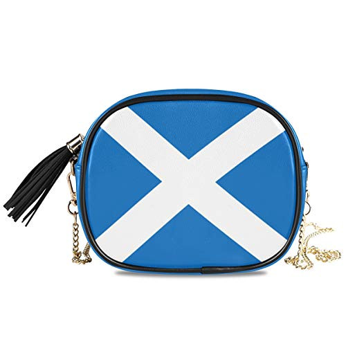 Small Crossbody Bags Shoulder Bag for Women Stylish Ladies Messenger Bags Purse and Handbags Scotland Flag
