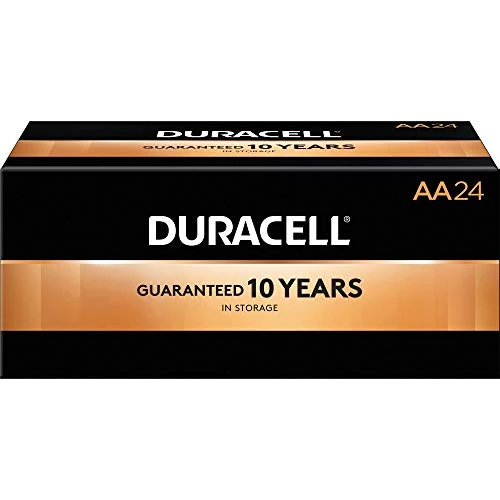 Duracell- DUR01501- Coppertop Alkaline AA Battery - MN1500- 24 / Box