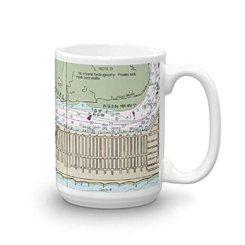 Chart Mugs Reynolds Channel- 15oz - NOAA Nautical Charts