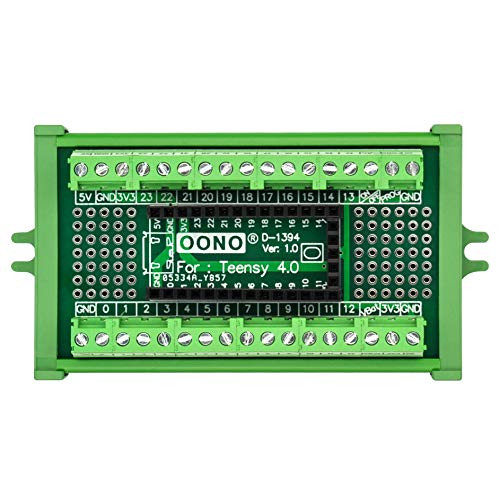 Terminal Block Breakout Board Module for Teensy 4.0- Screw Mount Version