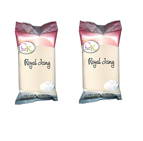 CK Products White Royal Icing Mix, 1lb/2 Pack