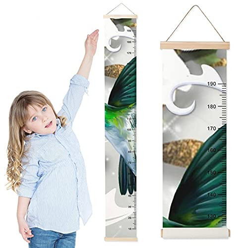Growth Chart for Kids Hummingbirds Butterflies Children Height ...