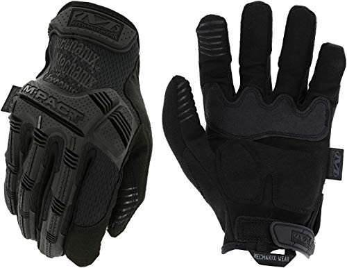 Mechanix Wear MPT-55-011 - M-Pact Covert Tactical Work Gloves -X-Large- All Black-