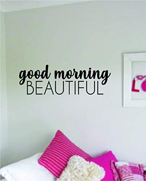 Good Morning Beautiful Wall Decal Sticker Vinyl Art Bedroom Room Decor Teen Beauty Salon Women Girls Eyebrows Eyelashes Daughter Baby Nursery Lashes Brows Make Up Lipstick Sexy MUA Good Morning Beautiful Wall Decal Sticker Vinyl Art Bedroom Room Decor Teen Beauty Salon Women Girls Eyebrows Eyelashes Daughter Baby Nursery Lashes Brows Make Up Lipstick Sexy MUA
