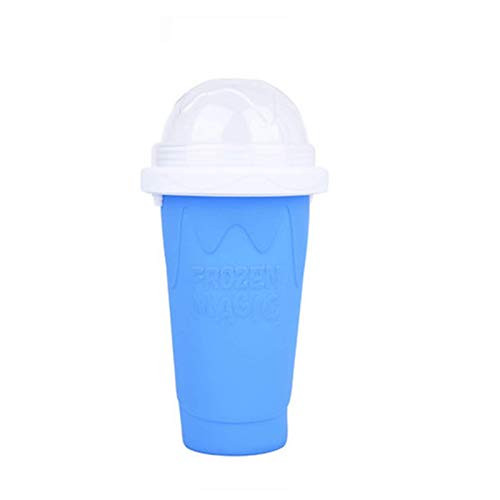 Slushie Maker Cup- Magic Slush Ice Mug Quick Smoothies Cup Cooling Cup Dual Layer Squeezing Cup Slushy Maker Homemade for Home Slushies and Milkshakes in Minutes Slushie Maker Cup- Magic Slush Ice Mug Quick Smoothies Cup Cooling Cup Dual Layer Squeezing Cup Slushy Maker Homemade for Home Slushies and Milkshakes in Minutes