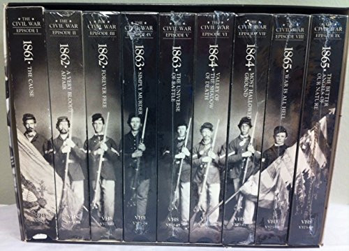 The Civil War -Ken Burns-- 9 Video Boxed Set -PBS Home Video-