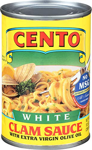Cento - White Clam Sauce- -4-- 10.5 oz. Cans