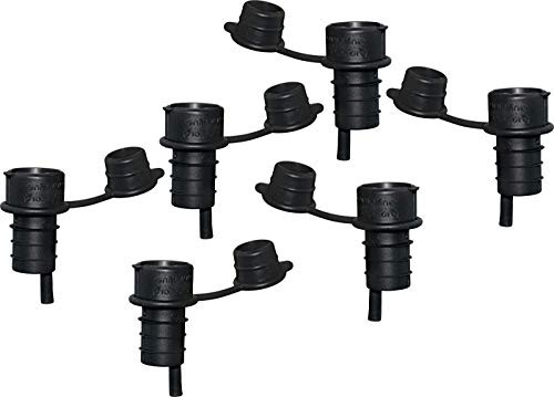 Haley's Corker 5-in-1 Wine Aerator- Stopper- Pourer- Filter and Re-Corker- 6 Pack