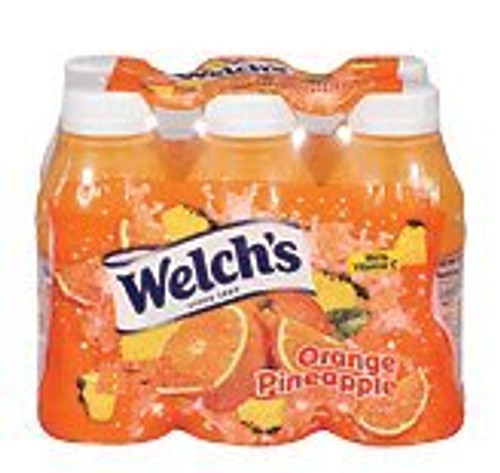 Welchs Juice Drink - Orange Pineapple - 2 - 6 Packs -10 fl oz bottles-
