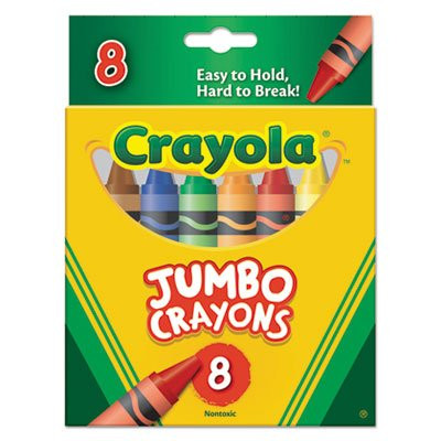 So Big Crayons- Jumbo Size- 8 Assorted Color Box -6 Boxes-