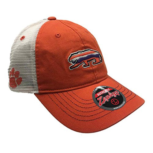 Zephyr Clemson Tigers Orange Tiger Silhouette Mesh Snapback Slouch Hat Cap Zephyr Clemson Tigers Orange Tiger Silhouette Mesh Snapback Slouch Hat Cap