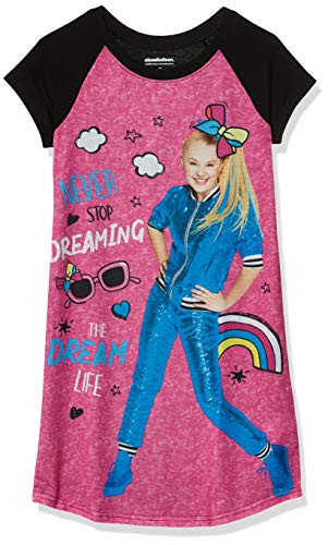 Nickelodeon Girls' Little JoJo Siwa Nightgown- Life's Journey- 6