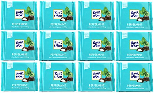 Ritter Sport Peppermint 100g -12-pack-