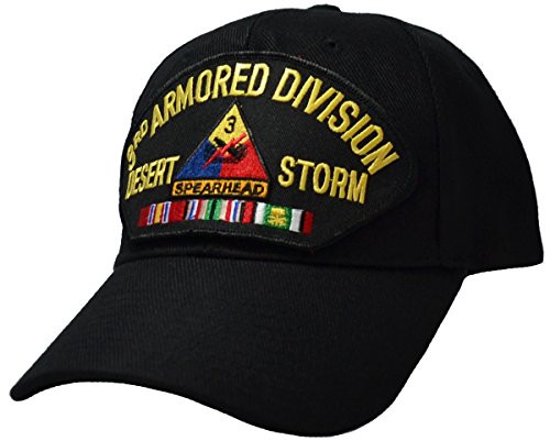 3rd Armored Division Desert Storm Cap Black