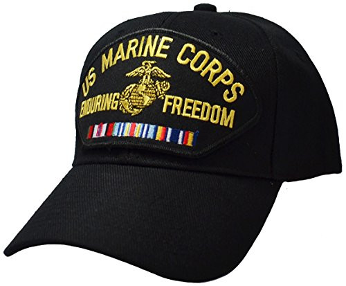 Military Productions US Marine Corps Operation Enduring Freedom Cap Black