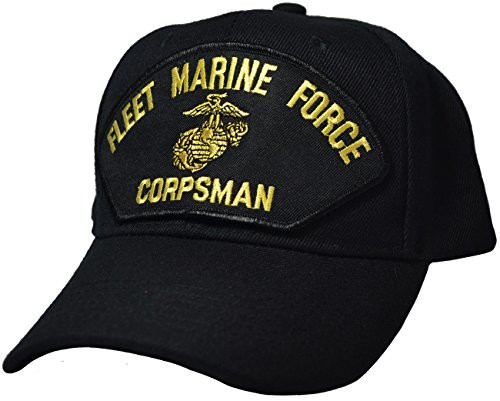 Fleet Marine Force Corpsman Cap Made in USA Officially Licensed