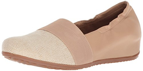 SoftWalk Women's Wonder Ballet Flat- Natural- 7.5 N US