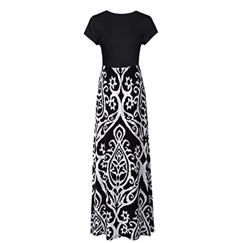 Summer Dresses for Women-Ladies Casual Summer Loose Geometric Print Sleeveless Dress Long Maxi Dress White Summer Dresses for Women-Ladies Casual Summer Loose Geometric Print Sleeveless Dress Long Maxi Dress White