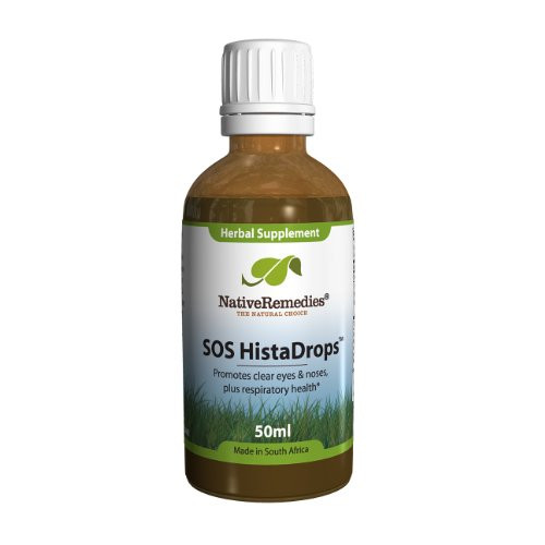 Native Remedies SOS HistaDrops - All Natural Herbal Supplement Promotes Normal Histamine Levels- Clear Eyes and Nasal Passages- and Respiratory Health - 59 mL