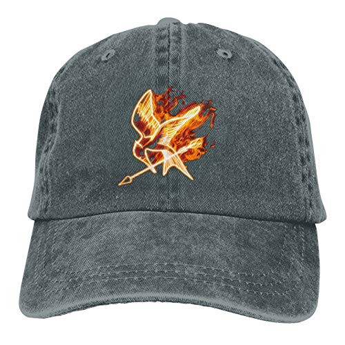 The Hunger Games-Mockingjay Baseball Cap Unisex Vintage Trucker Hat Adjustable Cowboy Hats for Mens Womens Deep Heather