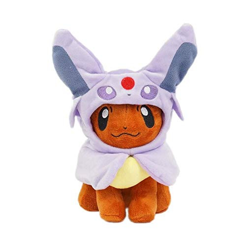 Anime 20cm Eevee Poncho Umbreon Espeon Jolteon Vaporeon Sylveon Flareon Plush Doll Stuffed Toys Purple