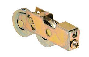 CRL 1-1/2inch Tandem Steel Sliding Glass Door Roller With 11/16inch Wide Housing - D1988