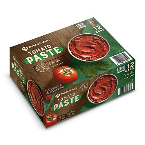Member's Mark Tomato Paste -6 oz.- 12 ct.- -pack of 2- Member's Mark Tomato Paste -6 oz.- 12 ct.- -pack of 2-