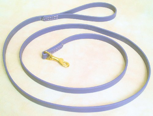 6' Long 1/2inch Purple Beta Biothane Dog Leash