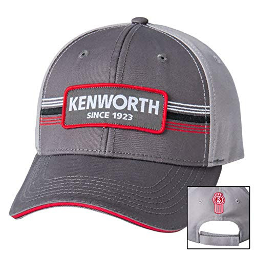 BD Kenworth Trucks Charcoal Gray Applique Patch Cap/Hat