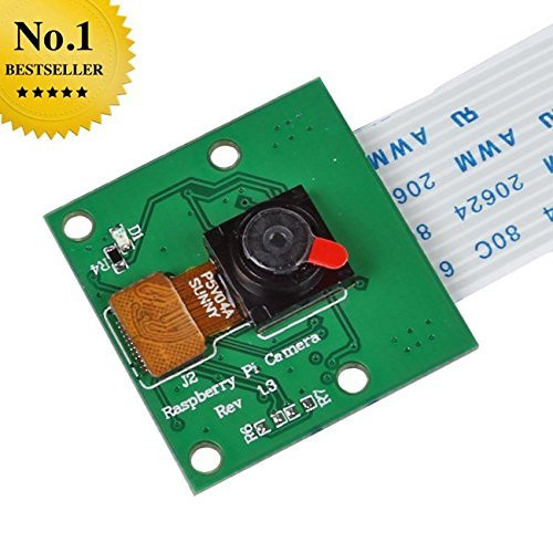 SainSmart Camera Module Board 5MP Webcam Video 1080p 720p for Raspberry Pi 3 Model B Pi 2