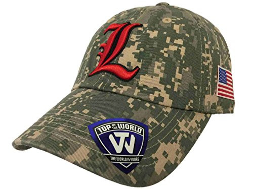Top of the World Louisville Cardinals Tow Digital Camouflage Flagship Adjustable Slouch Hat Cap Top of the World Louisville Cardinals Tow Digital Camouflage Flagship Adjustable Slouch Hat Cap