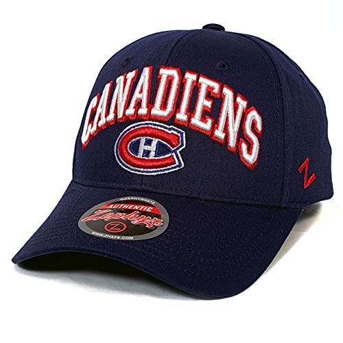 Zephyr Montreal Canadiens NHL Sport Arch Cap - Red | Adjustable