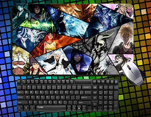 Bleach Kurosaki Ichigo Hitsugaya Toushirou Urahara Large Mouse Pad 60cmx35cm Anime Desk Pad Table Play Mat -25-