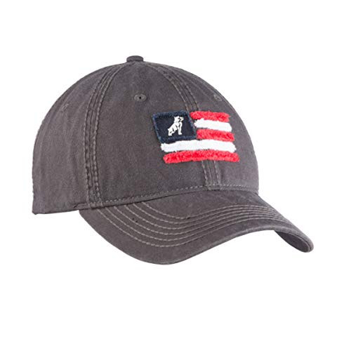 Diesel Power Plus Mack Trucks Bulldog American Flag Cap Grey Embroidered Hat