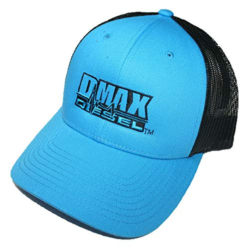 Diesel Power Plus DMAX Duramax Truck Hat Richardson 115 M/L Snapback Trucker Cap Blue Black Mesh