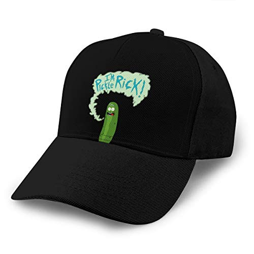 I'm Pickle Rick Classic hat Baseball Cap Men Women Golf Hats Adjustable Plain Cap Black I'm Pickle Rick Classic hat Baseball Cap Men Women Golf Hats Adjustable Plain Cap Black