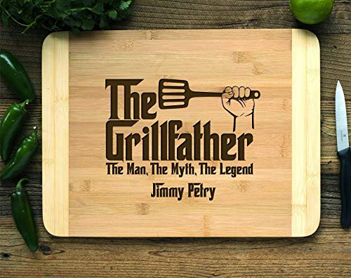 Personalized Cutting Board Engraved Cutting Board HDS Grillfather