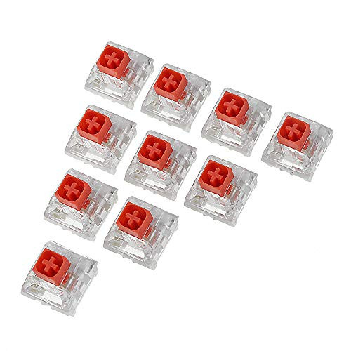 Kailh Box Heavy Thick Clicks Switch Keyboard Switches Multicolor for Mechanical Gaming Keyboard Keycaps DIY Replace -Box Heavy Burnt Orange-10 pcs-