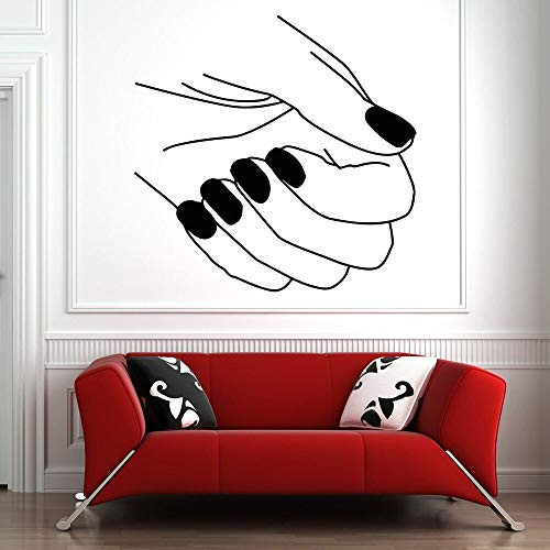 Wall Sticker Art Beauty Salon Window Decal Nail Salon Manicure Vinyl Stickers Pattern Wall Decals for Girls Removable 42x42cm Wall Sticker Art Beauty Salon Window Decal Nail Salon Manicure Vinyl Stickers Pattern Wall Decals for Girls Removable 42x42cm