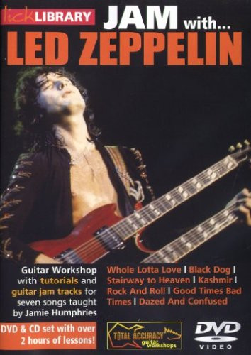 Lick Library- Jam With Led Zeppelin -DVD-