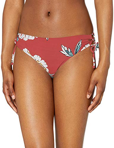 Roxy Women's Print Beach Classics Full Bottom- deep Claret Swim Sept- S