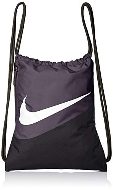 NIKE Heritage Gym Sack - 2.0 Gfx- Black/Thunder Grey/White- Misc