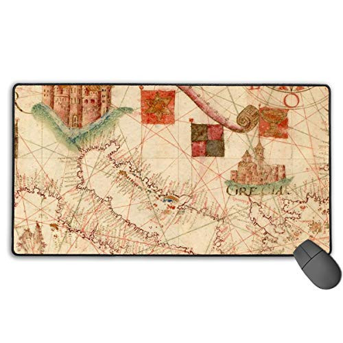Personalized Mouse Pad Gaming Mouse Pad Best Mouse Pad Ergonomic Mouse Pad Mediterranean Charts