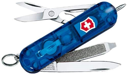 Victorinox Swiss Army Signature Lite Pocket Knife- Sapphire -58mm